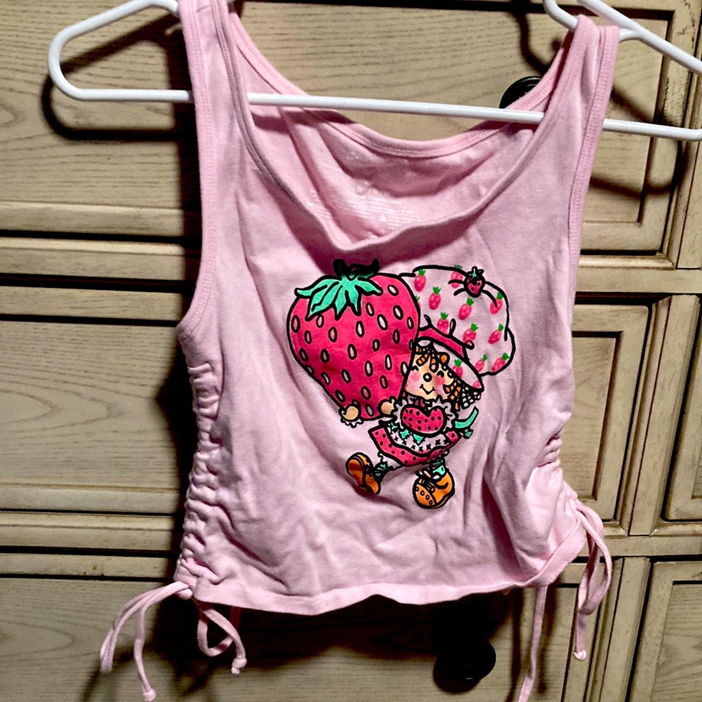 Strawberry shortcake crop top